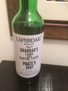 Bottle of Laphroig