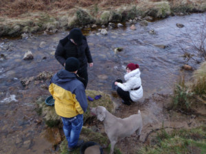 panning for gold in Scotland