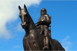 The Bruce statue at Stirling