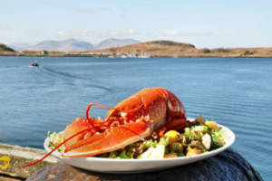 A fresh plate of seafood - we have amazing seafood in Scotland